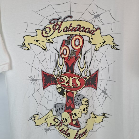 NEW Hotwood Motorcycle Ride Free Graphic T-Shirt - Picture 2 of 10